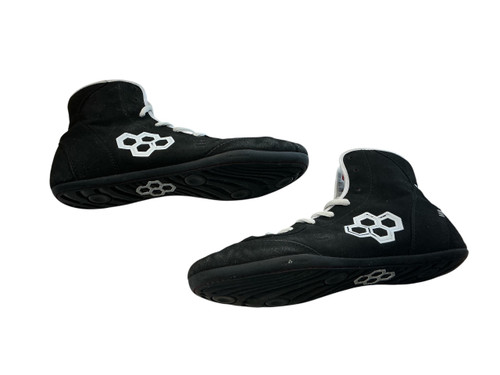 Vist Large View of Product Image Which is Used Rudis Wrestling Shoes Black Senior 9.5