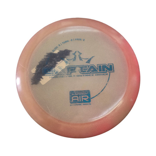 Vist Large View of Product Image Which is Used Dynamic Discs CAPTAIN LUCID AIR Disc Golf Driver Pink