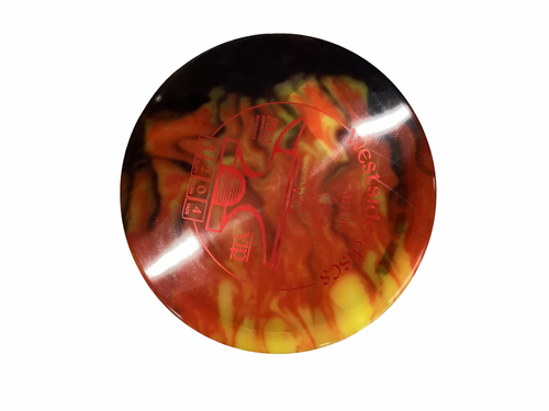 Vist Large View of Product Image Which is Used Westside VIP ANVIL Disc Golf Mid Range Orange