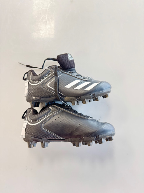 Vist Large View of Product Image Which is Used Adidas Soccer Cleats Black Youth 10.0