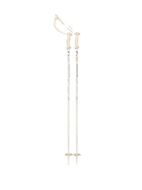 Vist Large View of Product Image Which is Used Rossignol ALUMINUM POLE 95CM Girls DH Ski Pole White 95 cm / 38 in