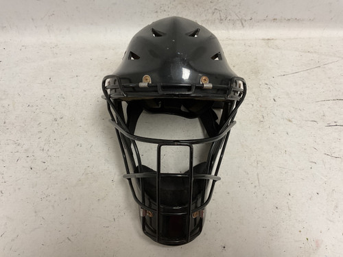 Vist Large View of Product Image Which is Used Wilson WTA368403LX Catchers Helmet w/Mask Black One Size
