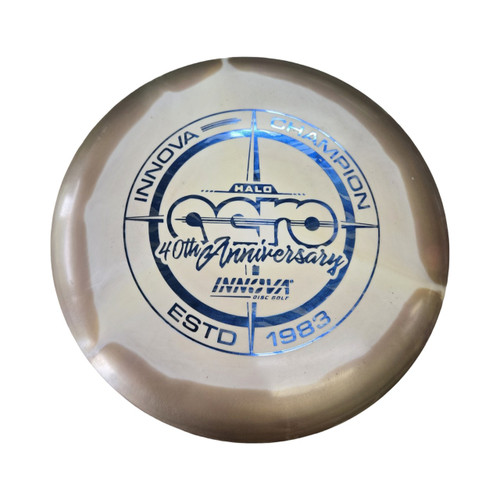 Vist Large View of Product Image Which is Used Innova AERO HALO STAR Disc Golf Putter White