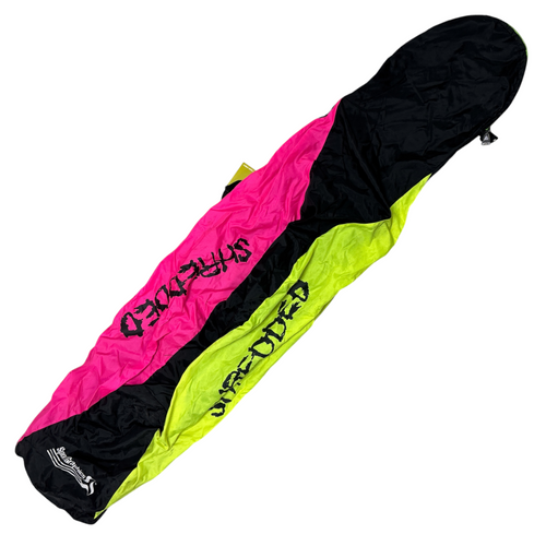 Vist Large View of Product Image Which is Used Shredded Travel Snowboard Bag Yellow