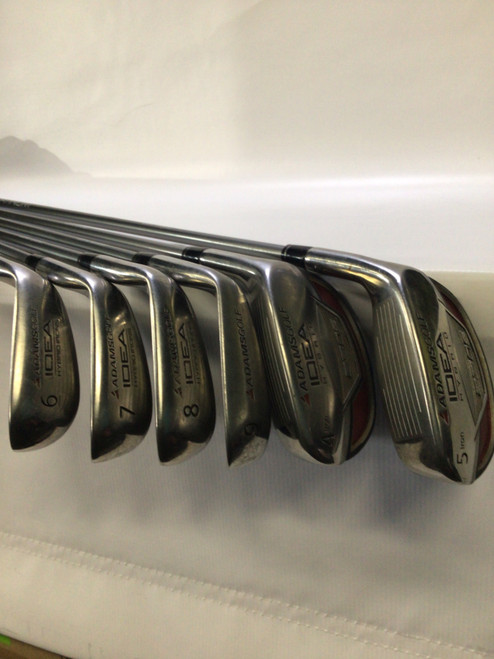 Vist Large View of Product Image Which is Used Adams Golf A30S Mens Iron Set RH 4I-9I