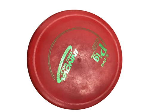 Vist Large View of Product Image Which is Used Innova R-PRO PIG Disc Golf Putter Red