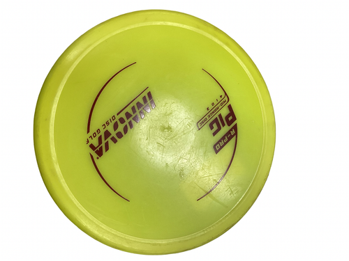 Vist Large View of Product Image Which is Used Innova R-PRO PIG Disc Golf Putter Yellow
