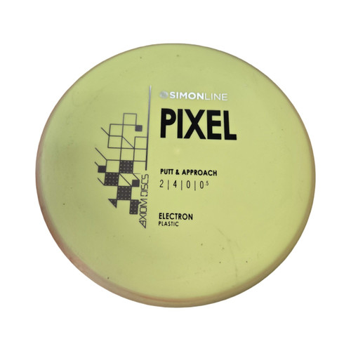Vist Large View of Product Image Which is Used Axiom PIXEL ELECTRON Disc Golf Putter Yellow