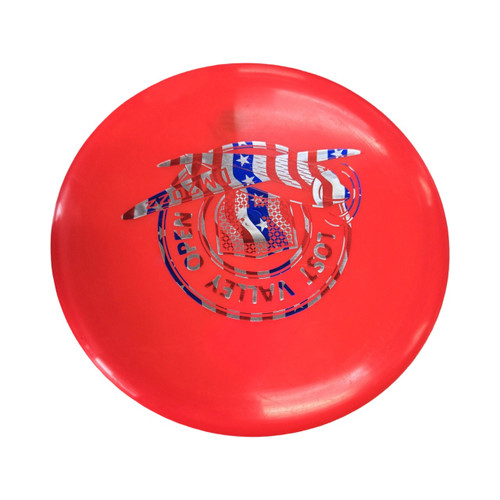 Vist Large View of Product Image Which is Used Discmania LINK Disc Golf Putter Red