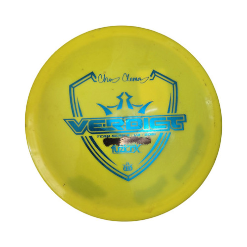 Vist Large View of Product Image Which is Used Dynamic Discs VERDICT Disc Golf Mid Range Yellow