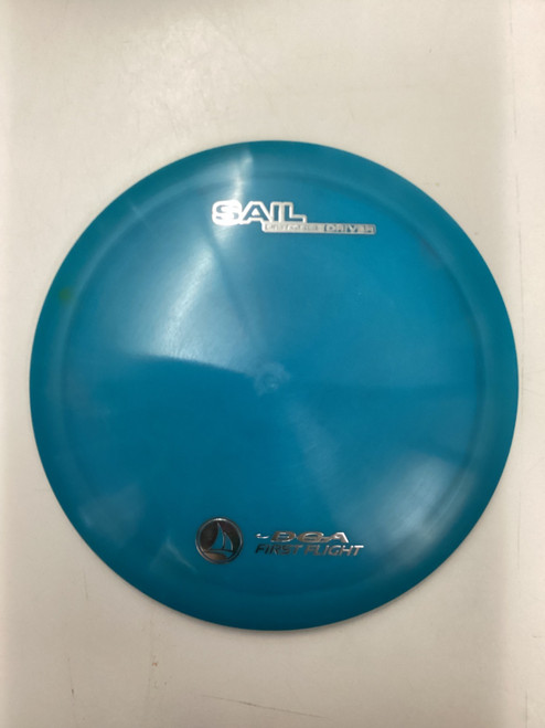 Vist Large View of Product Image Which is Used DGA SAIL Disc Golf Driver Royal Blue 174g