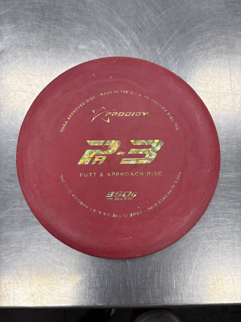 Vist Large View of Product Image Which is Used Prodigy 350G PA3 Disc Golf Driver Red