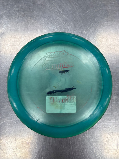 Vist Large View of Product Image Which is Used Innova CHAMPION WRAITH Disc Golf Driver Royal Blue