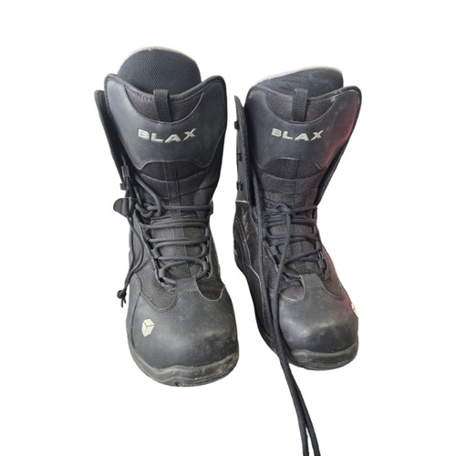Vist Large View of Product Image Which is Used BLAX TRADITIONAL LACE SB BOOTS Mens Snowboard Boots Black Senior 12