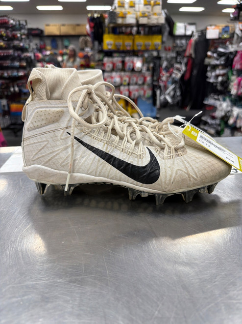 Vist Large View of Product Image Which is Used Nike Adult FB Cleats White Senior 8