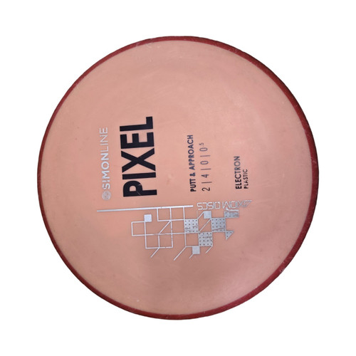 Vist Large View of Product Image Which is Used Axiom PIXEL ELECTRON Disc Golf Putter Red