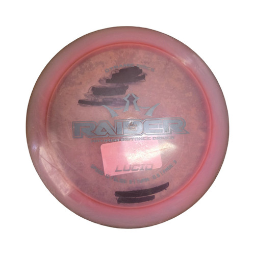 Vist Large View of Product Image Which is Used Dynamic Discs RAIDER LUCID Disc Golf Driver Pink