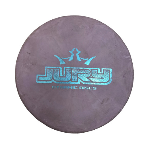 Vist Large View of Product Image Which is Used Dynamic Discs JURY Disc Golf Putter Purple