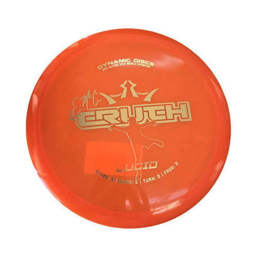 Vist Large View of Product Image Which is Used Dynamic Discs TRUTH EMAC LUCID Disc Golf Mid Range Orange