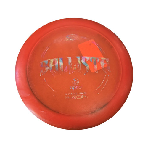 Vist Large View of Product Image Which is Used Latitude 64 BALLISTA OPTO Disc Golf Driver Red