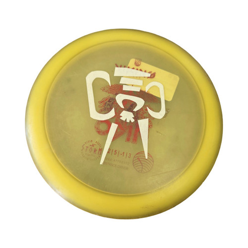 Vist Large View of Product Image Which is Used VIKING ODIN DRIVER Disc Golf Driver Yellow