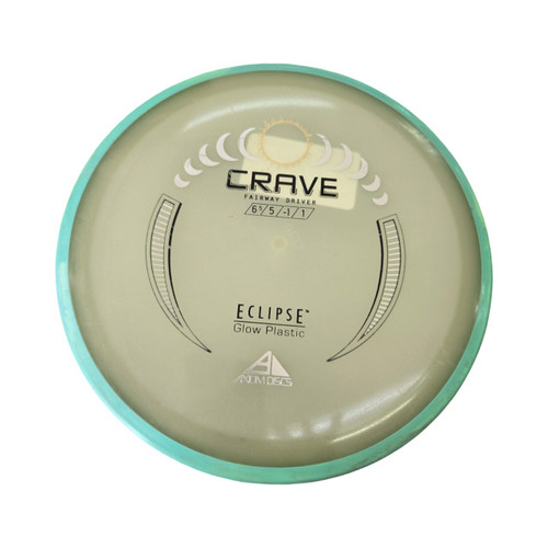 Vist Large View of Product Image Which is Used Axiom CRAVE ECLIPSE Disc Golf Driver Green