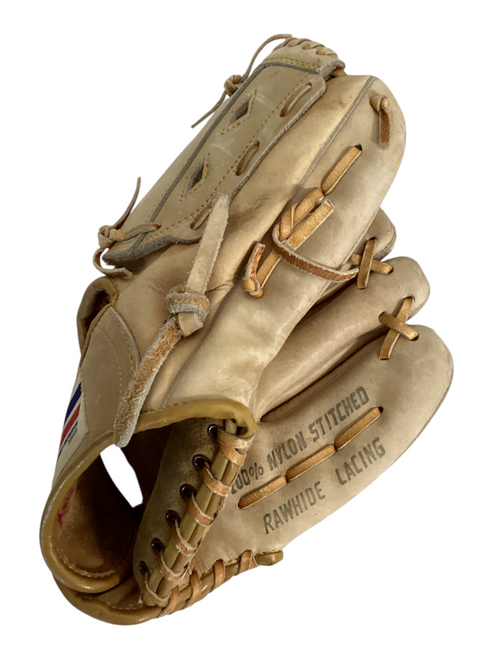 Vist Large View of Product Image Which is Used NSG03 Baseball/Softball Glove Right Hand Throw Tan 11 1/2"