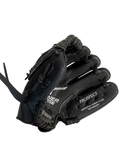 Vist Large View of Product Image Which is Used Mizuno PROSPECT Baseball/Softball Glove Right Hand Throw Black 10"