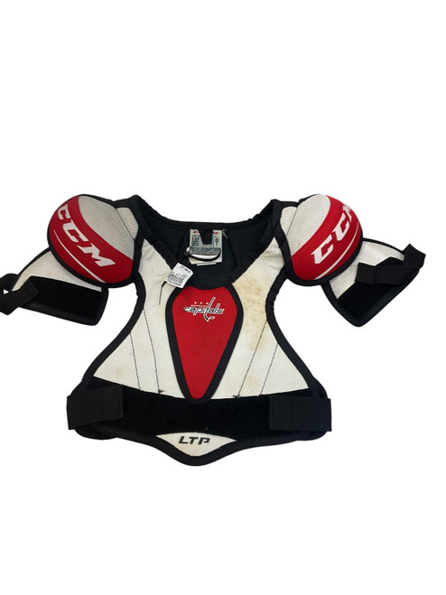Vist Large View of Product Image Which is Used CCM LTP Youth Shoulder Pads LG