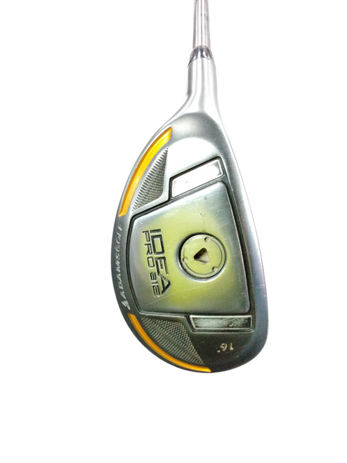 Vist Large View of Product Image Which is Used Adams Golf IDEA PRO A12 Mens Hybrid Club LH 3 Hybrid
