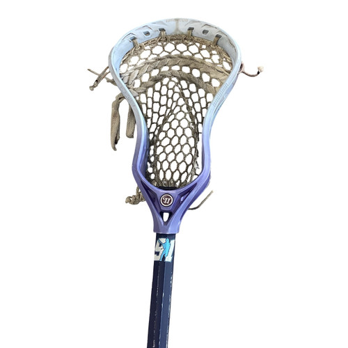 Vist Large View of Product Image Which is Used Warrior EVO Men Atk/Mid Complete Stick Royal Blue