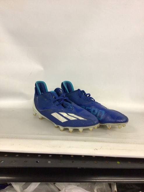 Vist Large View of Product Image Which is Used Adidas Soccer Cleats Navy Blue Senior 11.5