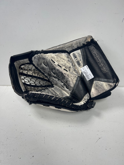 Vist Large View of Product Image Which is Used SIMMONS MATRIX Senior Goalie Catcher White