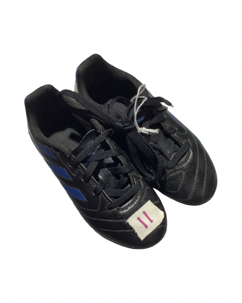 Vist Large View of Product Image Which is Used Adidas Soccer Cleats Black Youth 11.0