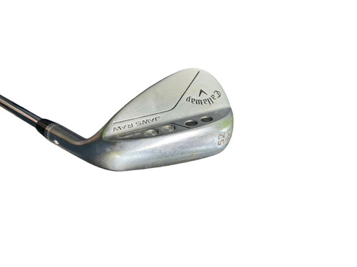 Vist Large View of Product Image Which is Used Callaway JAWS RAW Golf Wedge Mens RH 56 Degree