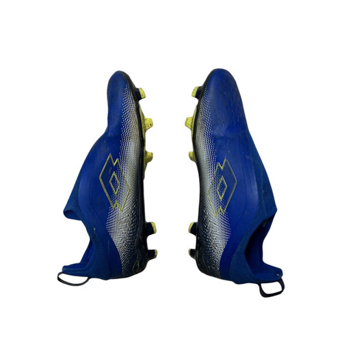 Vist Large View of Product Image Which is Used Lotto Soccer Cleats Royal Blue Junior 04