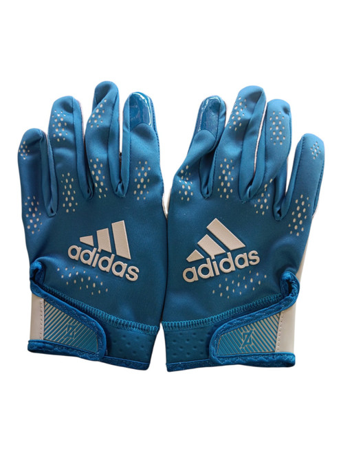 Vist Large View of Product Image Which is Used Adidas LIGHT BLUE/GREY FB Gloves Royal Blue 4X
