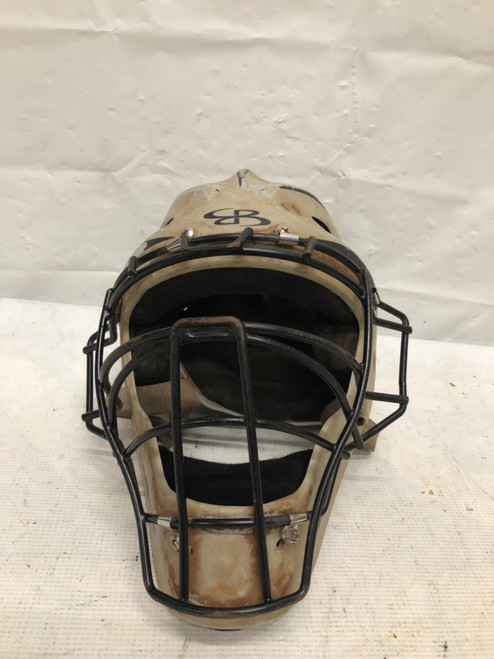 Vist Large View of Product Image Which is Used BoomBah CATCHERS MASK Catchers Helmet w/Mask Beige MD