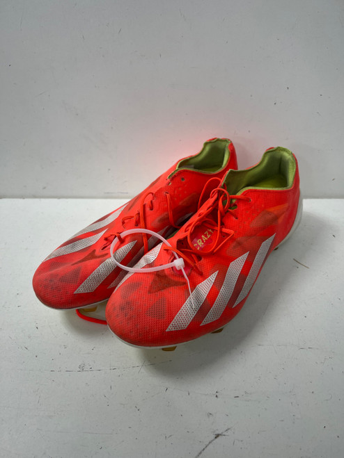 Vist Large View of Product Image Which is Used Adidas CRAZYFAST Soccer Cleats Orange Senior 6.5