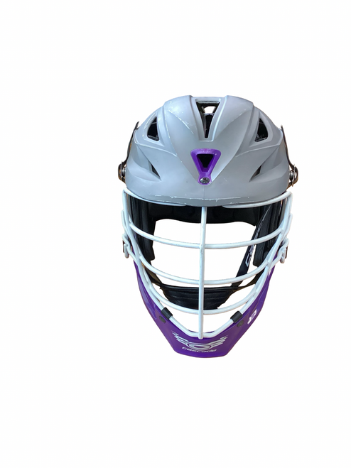 Vist Large View of Product Image Which is Used Cascade R Lacrosse Helmet Grey MD
