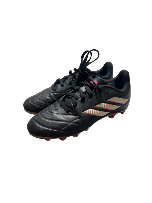 Vist Large View of Product Image Which is Used Adidas Soccer Cleats Black Junior 01.5