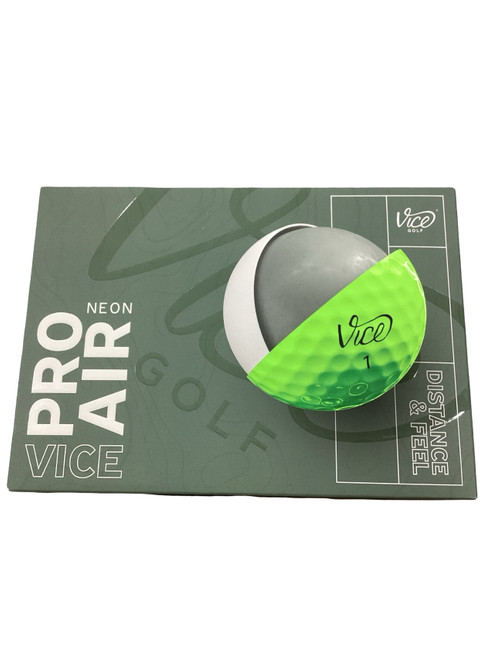 Vist Large View of Product Image Which is Used Vice PRO AIR NEON 12 PACK 12 Pack - Golf Balls