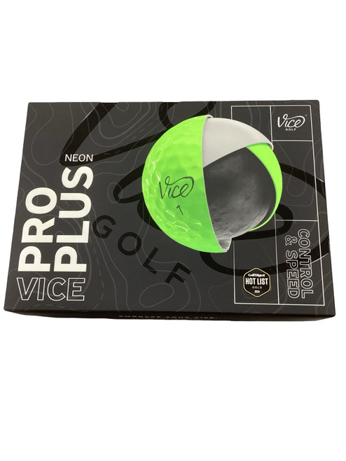 Vist Large View of Product Image Which is Used Vice PRO AIR NEON 12 PACK 12 Pack - Golf Balls
