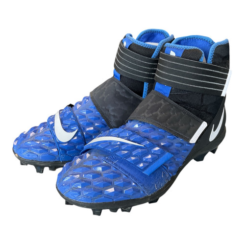 Vist Large View of Product Image Which is Used Nike Adult FB Cleats Royal Blue Senior 13