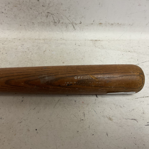 Vist Large View of Product Image Which is Used Spalding SPALDING JERRY WALKER MODEL BB/SB Wood Bat 34"