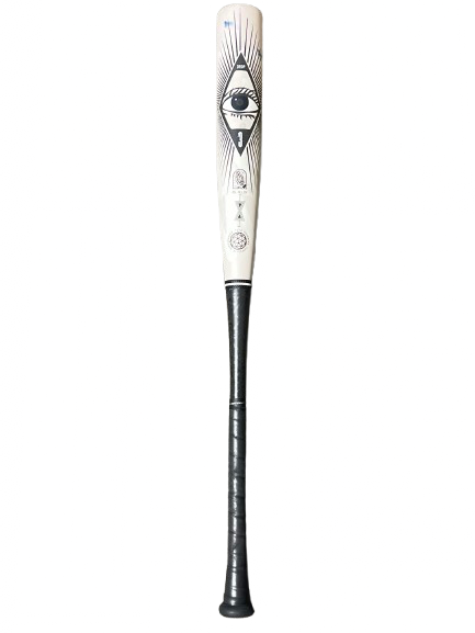 Vist Large View of Product Image Which is Used Easton 2025 SPLIT HYBRID 33 IN -3 BB/SB High School -3 Bat Black And Tan 33"