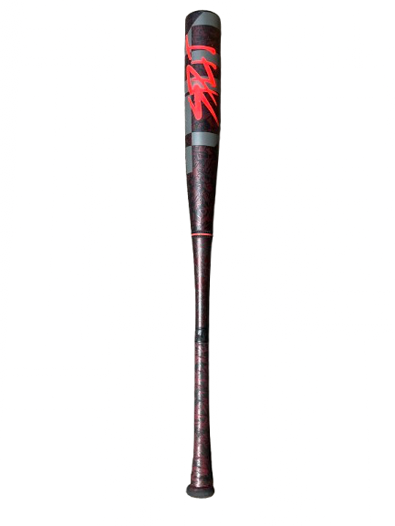 Vist Large View of Product Image Which is Used Easton 2024 SPLIT HYBRID 33 IN -3 BB/SB High School -3 Bat Red And Black 33"