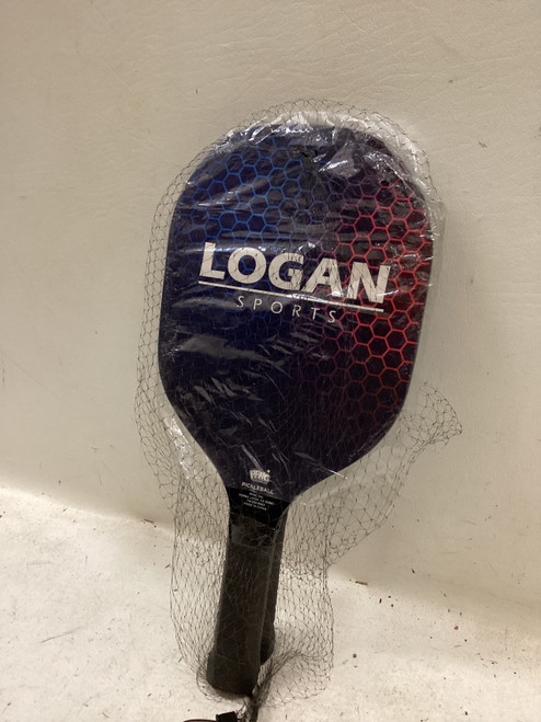 Vist Large View of Product Image Which is Used LOGAN SPORTS WOODEN PADDLE SET Pickleball Racquet Navy Blue
