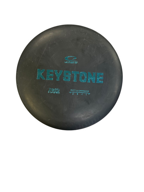 Vist Large View of Product Image Which is Used Latitude 64 ZERO HARD KEYSTONE Disc Golf Putter Black 173g