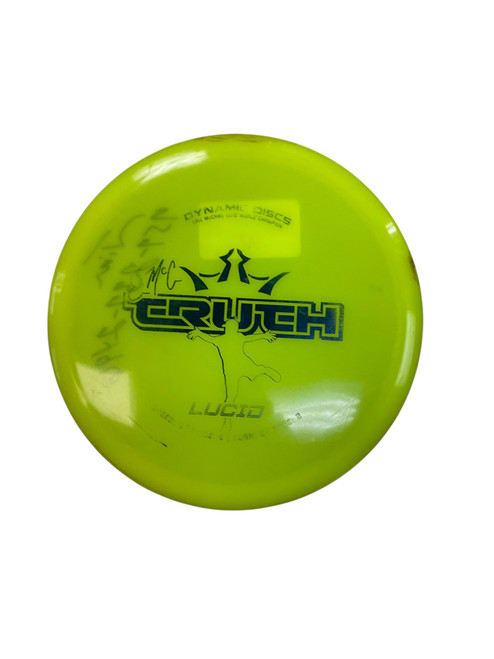 Vist Large View of Product Image Which is Used Dynamic Discs LUCID TRUTH Disc Golf Mid Range Yellow 171g